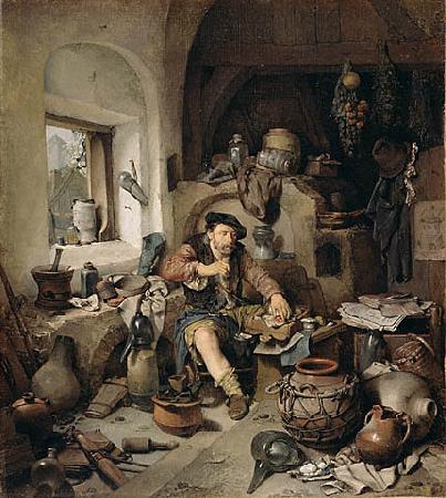 Cornelis Bega Alchemist by